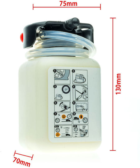 Einparts Autoreifen Reparaturprodukte Reifenreparaturflüssigkeit 400 Ml Tubeless Reifen
