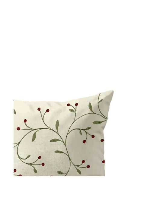 Phos & Gaia Decorative Pillow Case Wish Natural Cotton 50x50cm