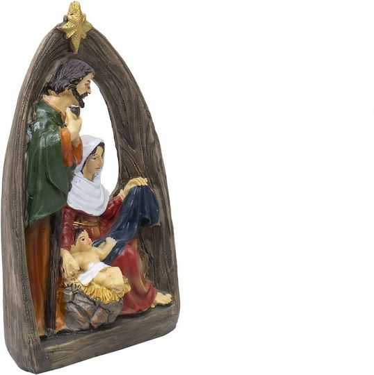 Decorative Resin Statuette Holy Family Height 15.5cm Z-tools Zts 8027