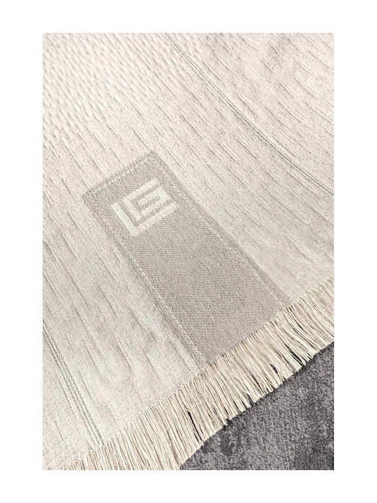 Guy Laroche Soho Sesselüberwurf Chenille 180x150cm Ecru