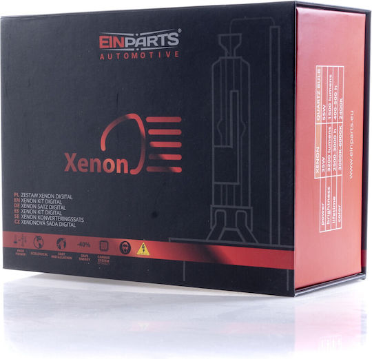 Einparts Kit Xenon Auto H1 5000K Mașini Balasturi Rapide