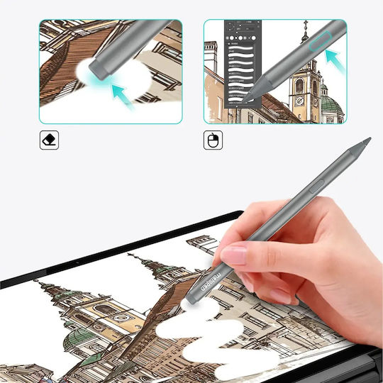 Metapen M2 Touch Pen in Gray Farbe