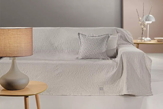 Guy Laroche Покривка За Двуместен Диван Шенил 180x250см Покривка За Диван