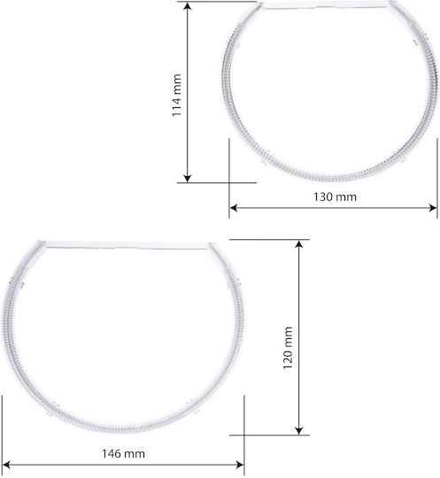 Einparts Ringi Ccfl Epr04 Bmw E46 A+b 2 Pcs Easy Lighting Installation