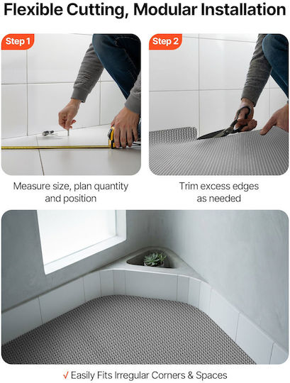 Vevor Plastic Floor PVC in Roll M500xW90cm