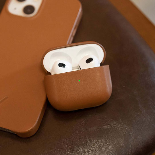 Native Union Θήκη Δερμάτινη σε Καφέ χρώμα για Apple AirPods 1 / AirPods 2