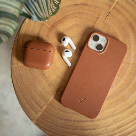 Native Union Θήκη Δερμάτινη σε Καφέ χρώμα για Apple AirPods 1 / AirPods 2