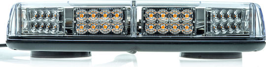 Einparts Notfall-Autolichter LED 12 / 24V Wasserdicht mit Orange Beleuchtung