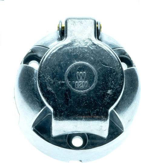 Einparts Automotive 7-pin 12v Aluminum Trailer Socket Housing