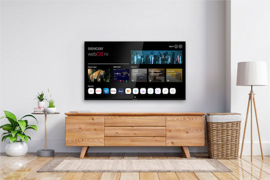 Sencor Smart Τηλεόραση 55" 4K UHD LED SLE 55US804B HDR (2025)