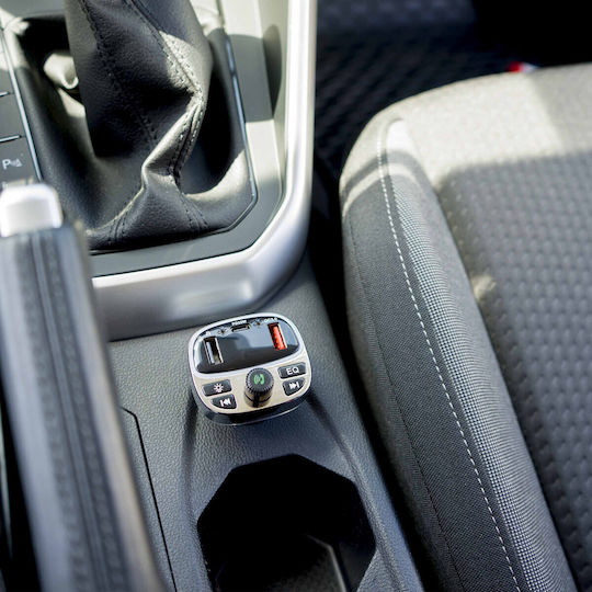 Einparts Auto FM-Transmitter mit Bluetooth / USB