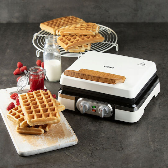 Domo Aparat Vafe Pentru Vafe Rectangulare 1520W