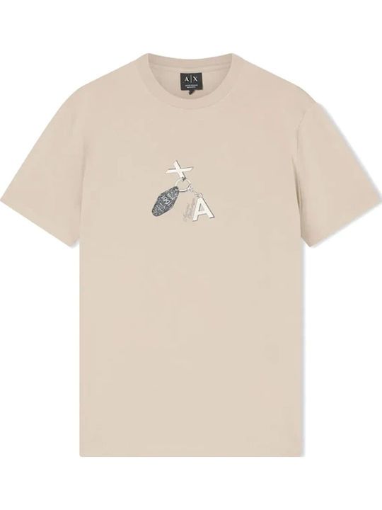 T-shirt Black-Beige