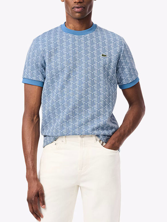 Lacoste Herrenblusen Kurzarm T-Shirt Blau