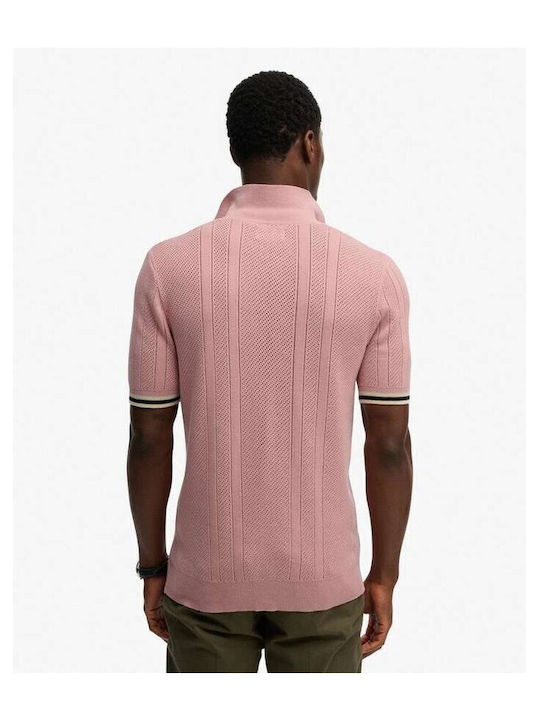 Polo Πουλόβερ Κοντομάνικο Grey-pink