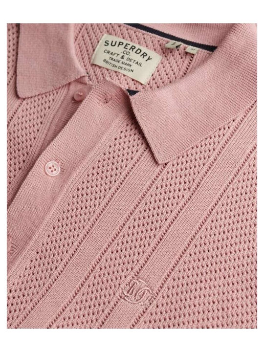 Polo Πουλόβερ Κοντομάνικο Grey-pink