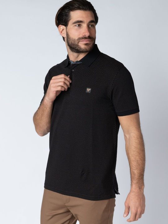 Polo Short Sleeve Blouse Black