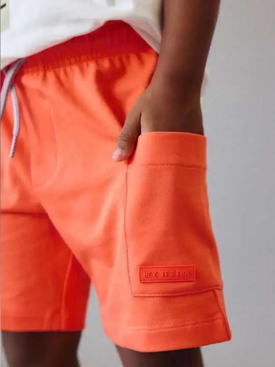 Kids' Shorts/Bermudas Fabric Orange