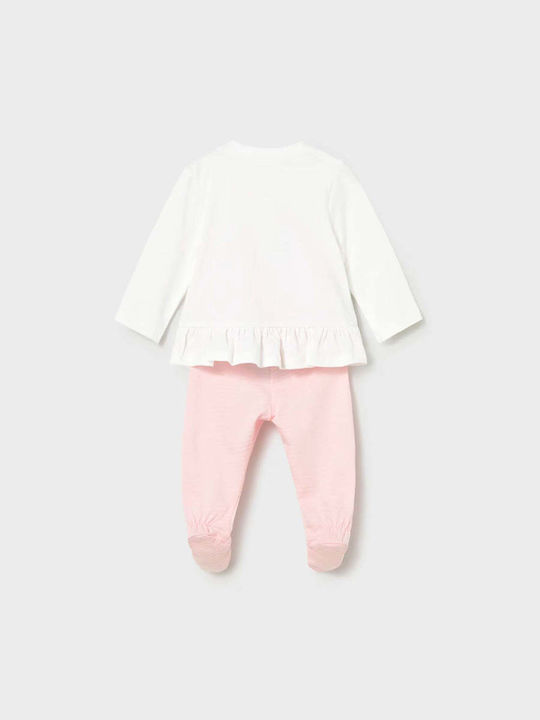 Mayoral Kinderbekleidungsset mit Rosa Hosen Baby 2 Stück Mayoral Kinderbekleidungsset mit Rosa Hosen Baby 2 Stück
