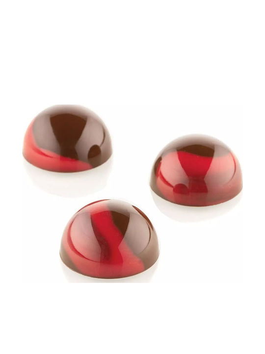 Silikomart Bakeware Tin For Chocolates Made Of Silicone 24 Sockets 3.1x3.1x1.65cm