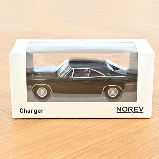 Norev Metal Car Model Scale 1:43 Dodge Charger 1968 Jet Car