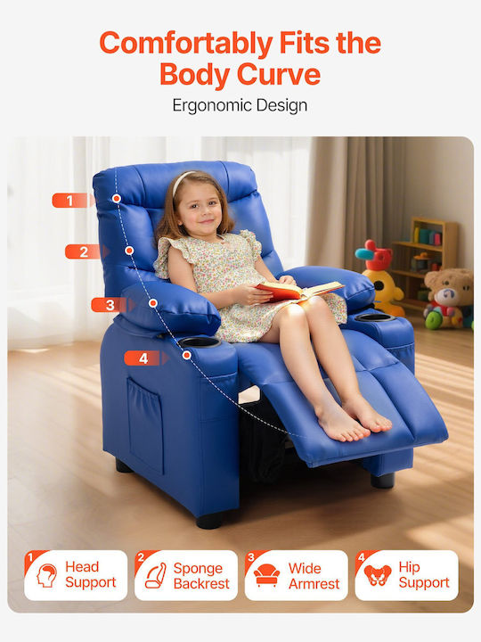 Kinderstuhl Blau