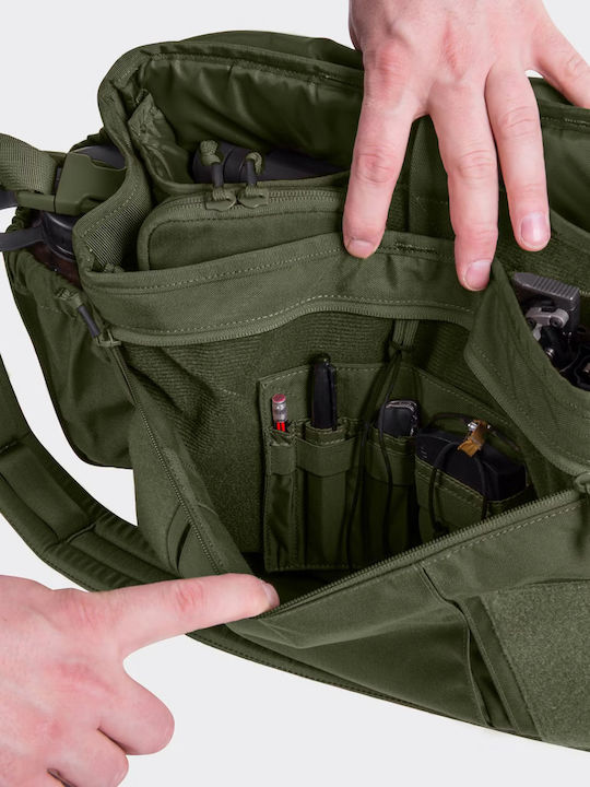 Men's Green Shoulder / Crossbody Bag