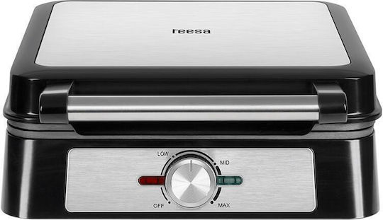 Teesa Βαφλιέρα για Τετράγωνες Βάφλες 4 Θέσεων 1600W
