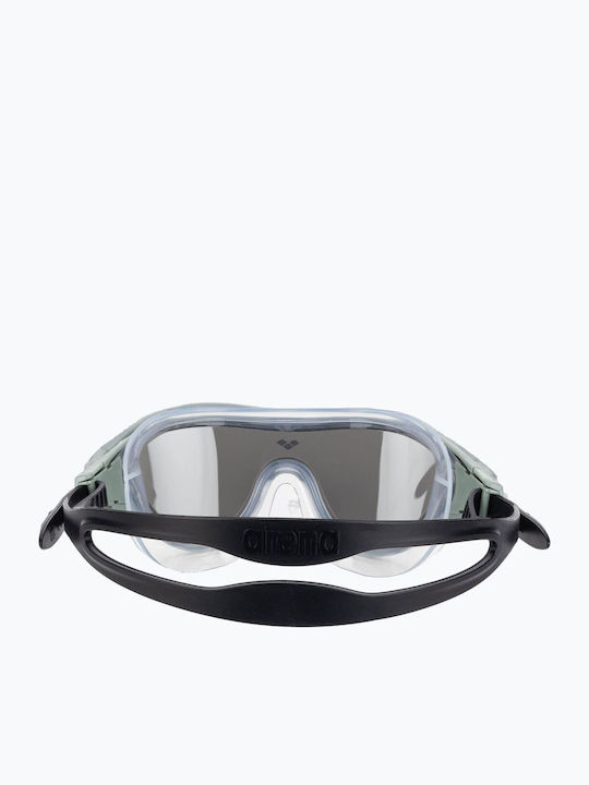 Arena One Mask Γυαλιά Κολύμβησης Ενηλίκων Ασημί