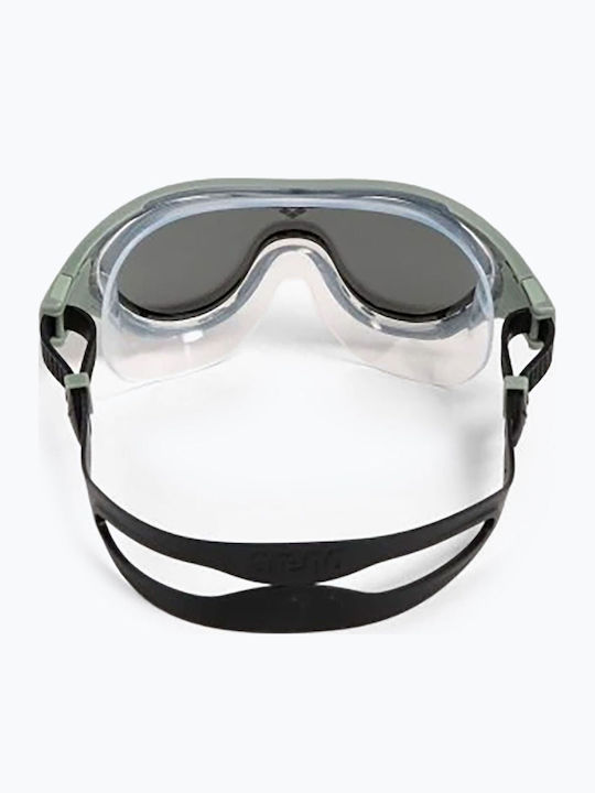 Arena One Mask Γυαλιά Κολύμβησης Ενηλίκων Ασημί