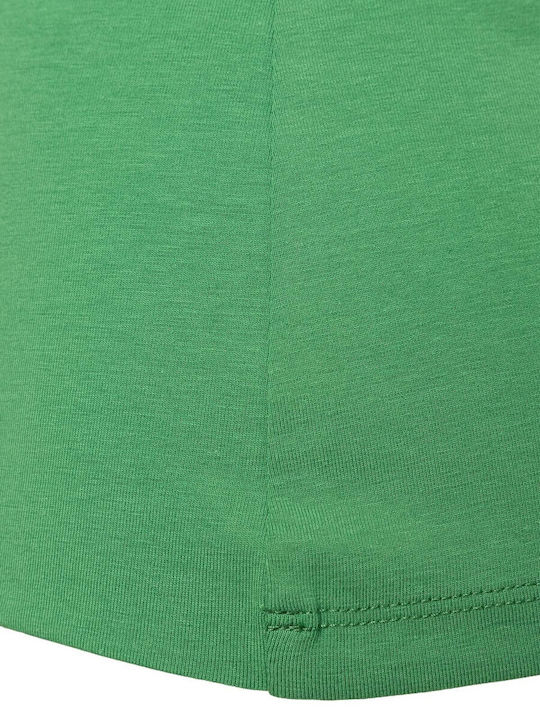 Women's Sleeveless Green Blouse