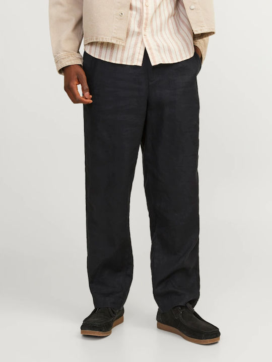 Trousers Chino in Loose Fit Black