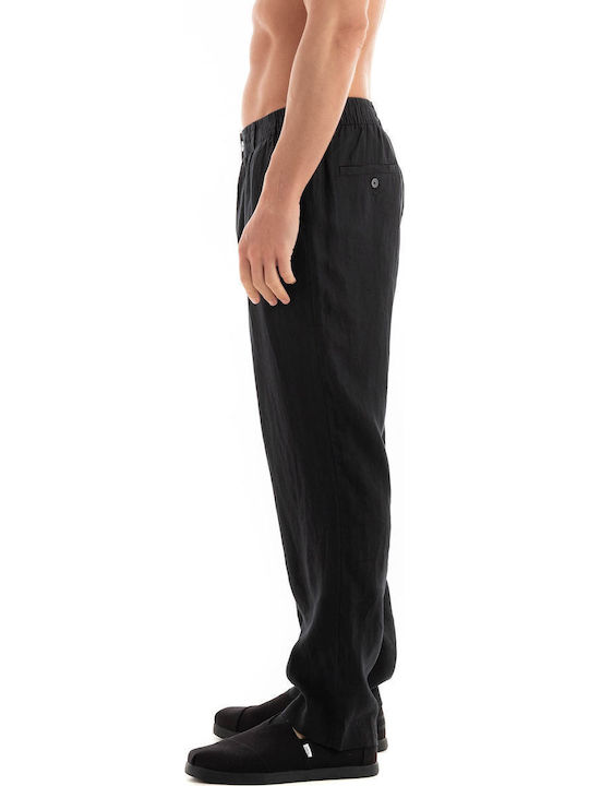 Trousers Chino in Loose Fit Black