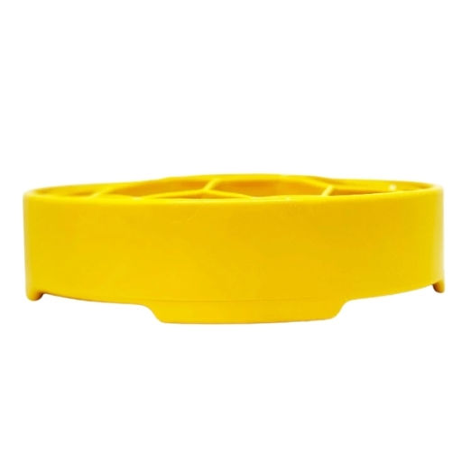 Sodapup Μπολ Φαγητού Αργού Ταΐσματος για Σκύλο 20.3cm σε Κίτρινο Χρώμα