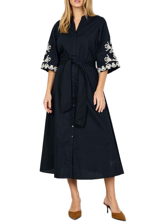 Soya Concept Damenkleid Ganztägig Schwarzes