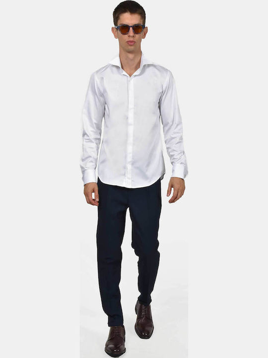 Long Sleeve Shirt in Regular Fit White
