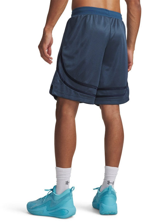 Under Armour Curry Ανδρική Βερμούδα Μπλε
