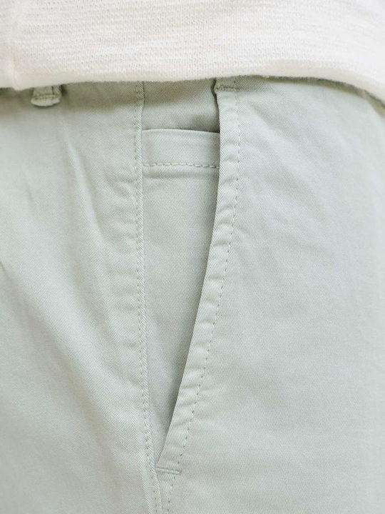 Herren Shorts Chino Aqua Grau