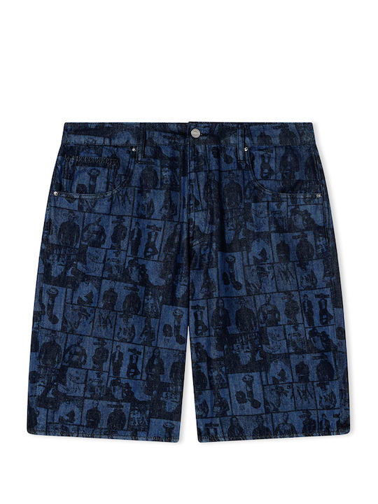 Men's Denim Blue Shorts