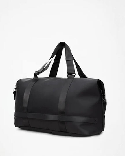 Rains Weekend Bag W3 Sack Voyage Black Fabric M50xW22xH28cm