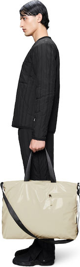 Rains Bag Σακ Βουαγιάζ Μπεζ Υφασμάτινο