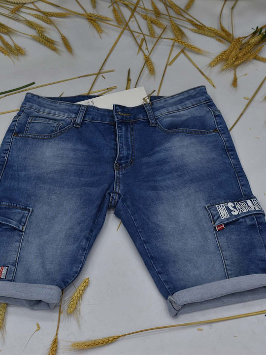 Men's Cargo Denim Shorts