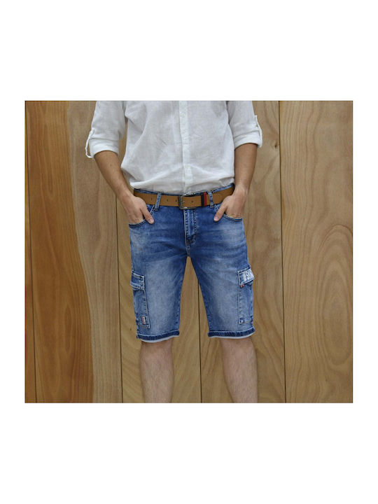 Men's Cargo Denim Shorts