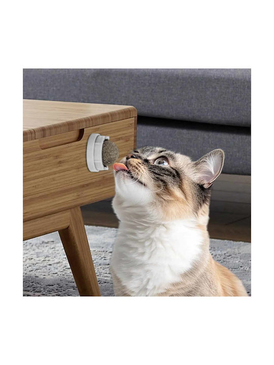 Μπάλα Catnip Γάτας Βάση Άσπρο