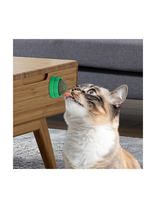 Μπάλα Catnip Γάτας Βάση Πράσινο
