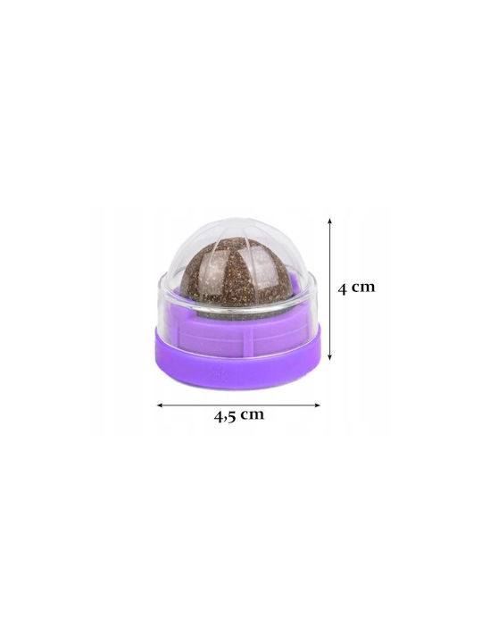 Catnip Cat Ball Purple Base
