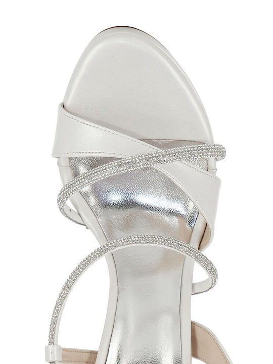 White Leather Sandals