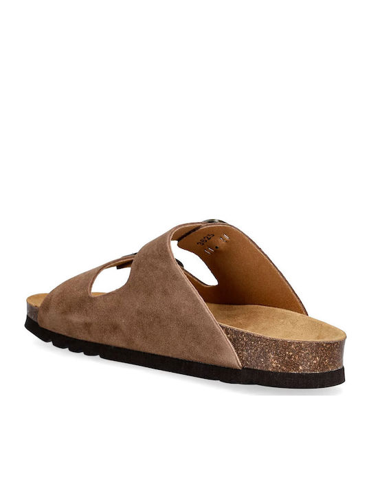 Noelle Leather Women's Anatomic Brown Sandals