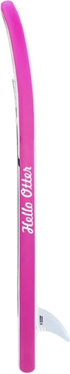 Funwater Tuxedo Sailor Φουσκωτή Σανίδα SUP με Μήκος 2.4m Ροζ
