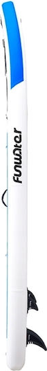 Funwater Φουσκωτή Σανίδα SUP με Μήκος 3.2m Μπλε